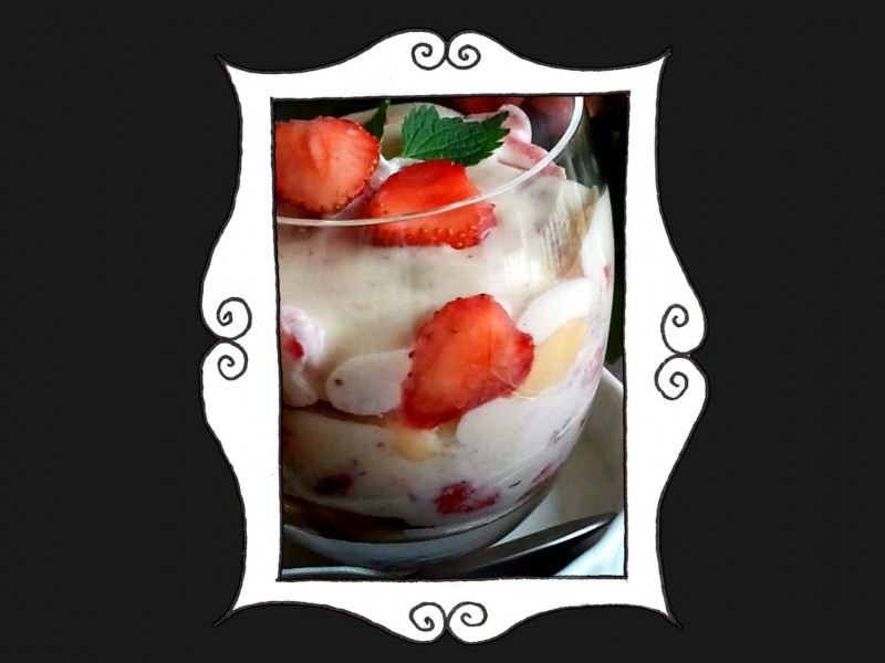 Tiramisu truskawkowe